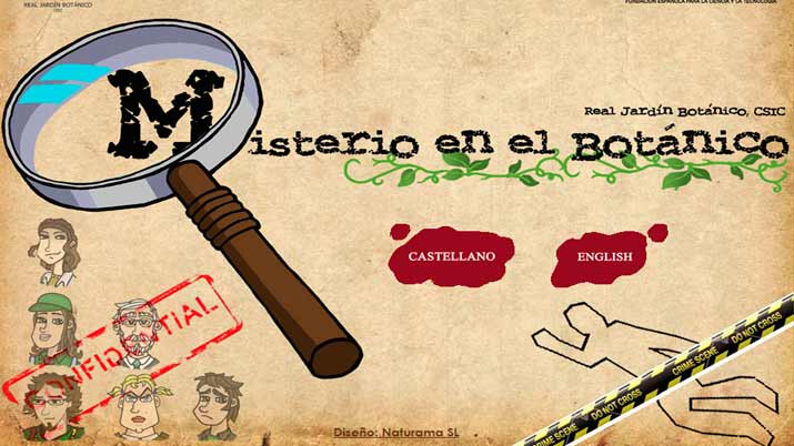 Juego online: Misterio en el Botánico