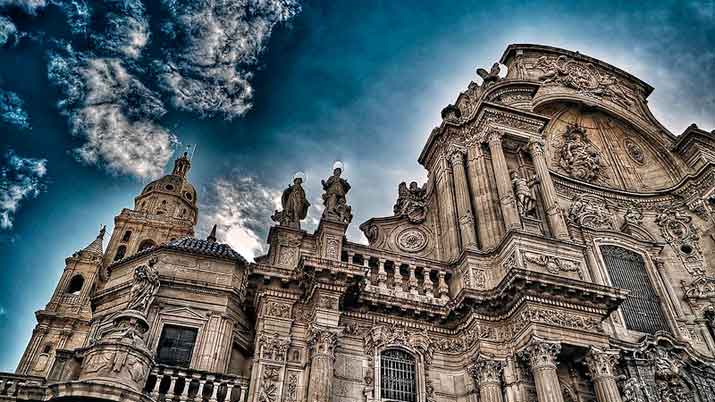 7 monumentos de la Región de Murcia desde casa