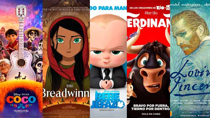 Películas nominadas a los Oscar 2018