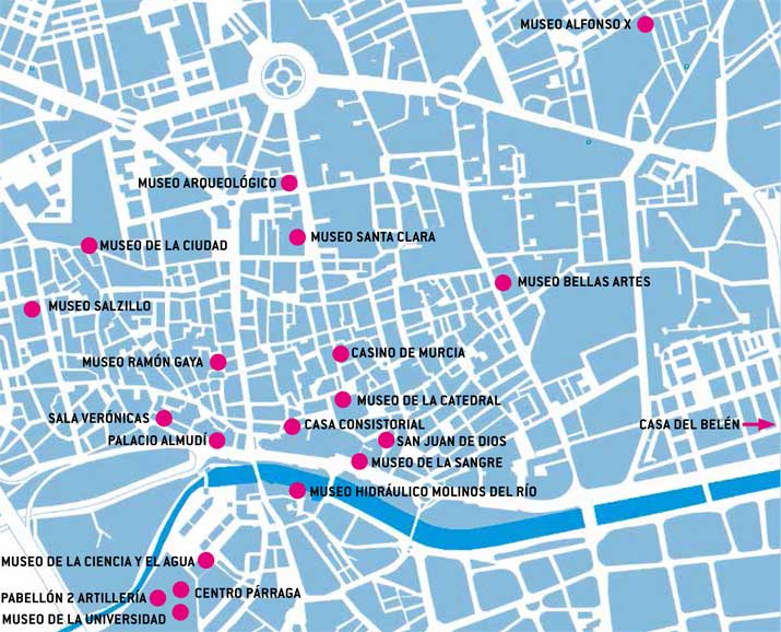 mapa museos