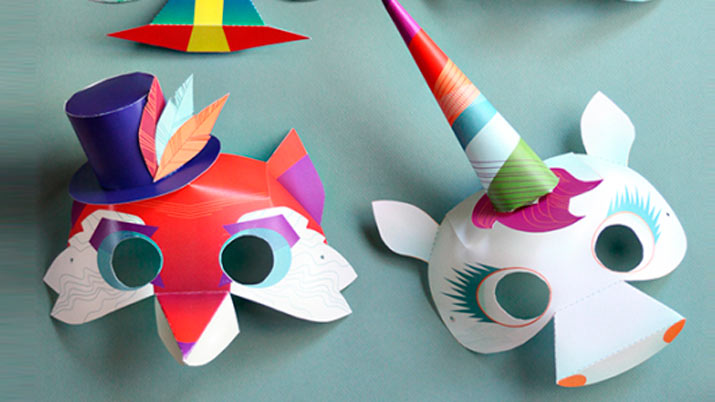taller mascaras animadas