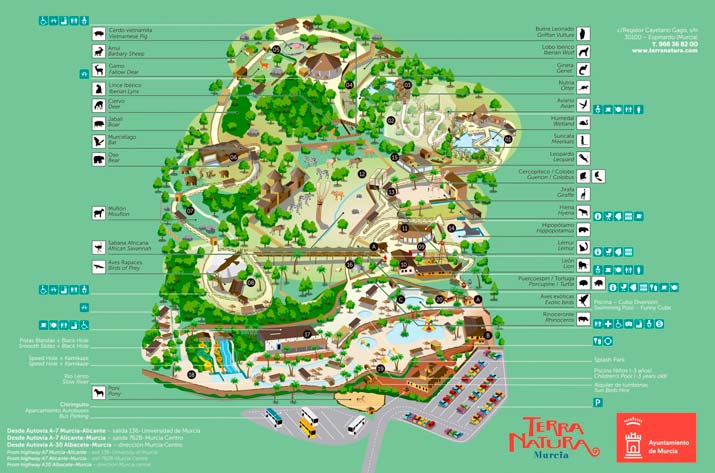 terra natura mapa