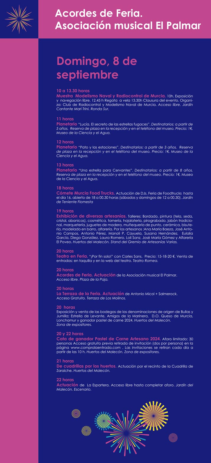 feria de murcia programa 5
