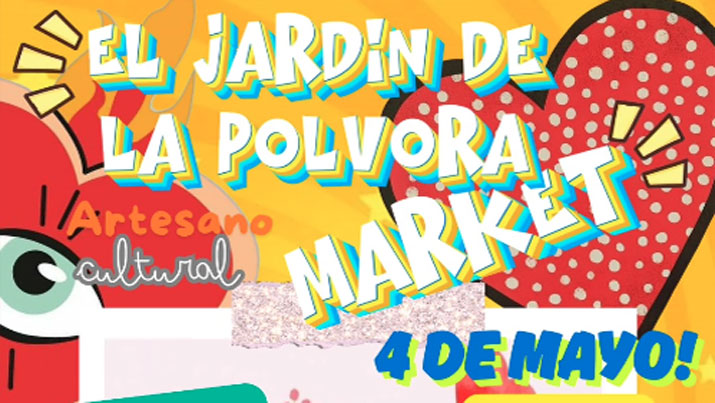 La Muralla Fest Market en el Jardín de la Pólvora
