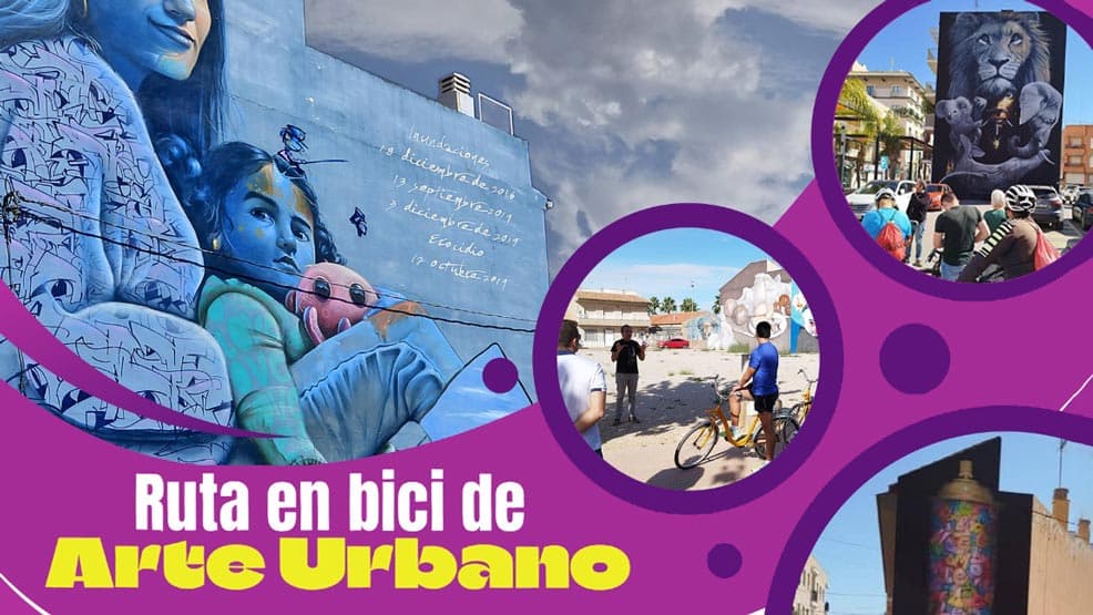 Ruta en bici de Arte Urbano por Los Alcázares