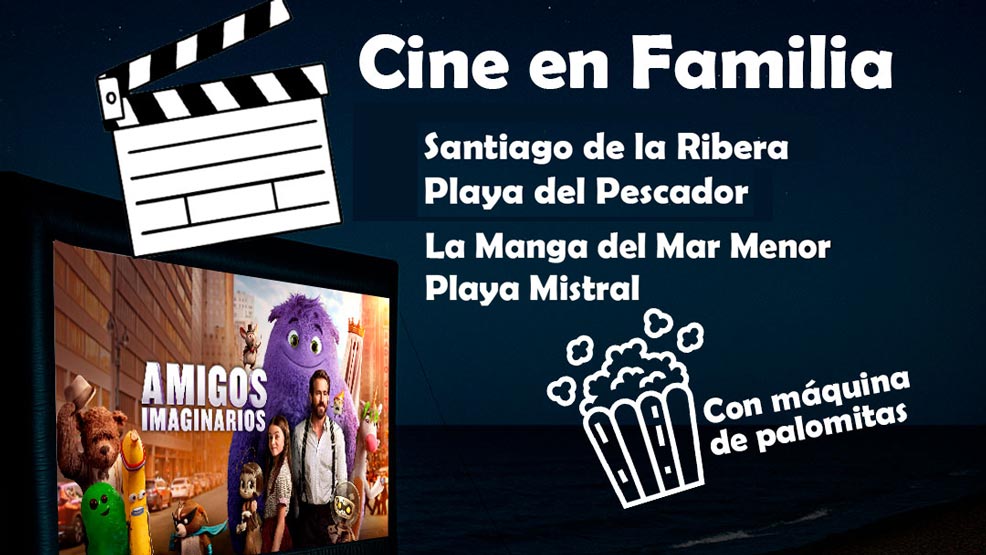 Cine en Familia en las playas de San Javier