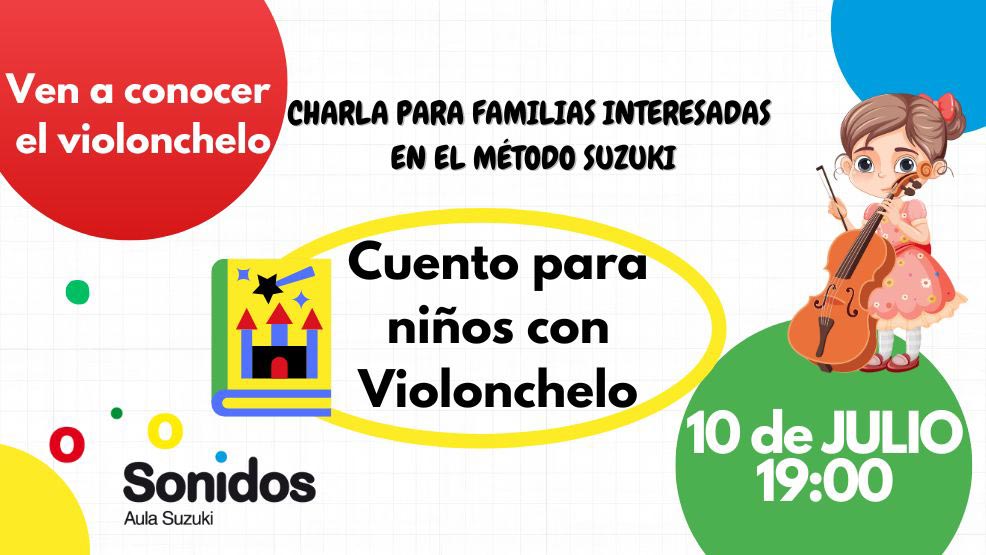 Cuento musical con violonchelo