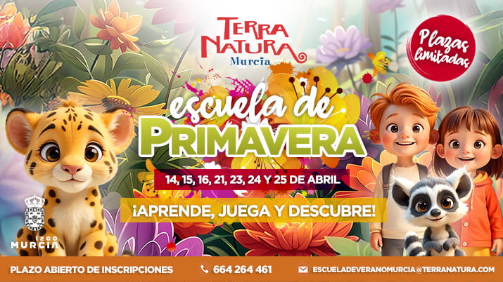 Escuela de Primavera de Terra Natura Murcia