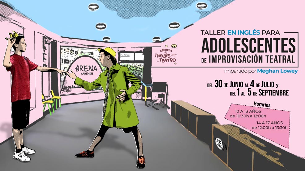 Taller en inglés para adolescentes de improvisación teatral