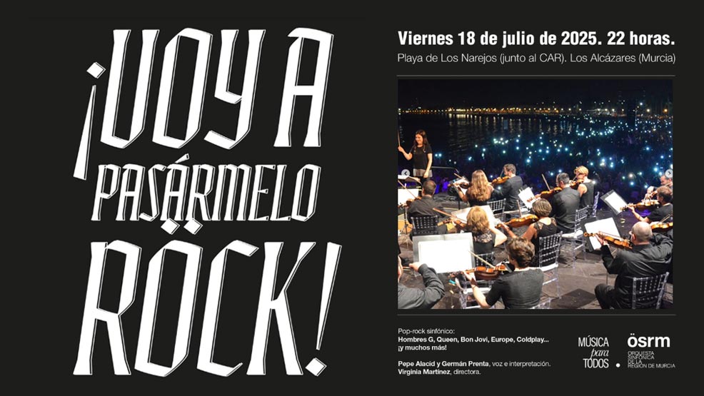Concierto Pop-Rock Sinfónico ¡Voy a pasármelo Rock!