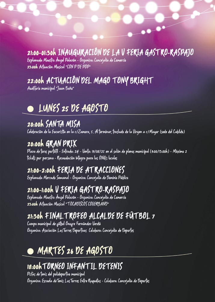 fiestas las torres de cotillas 2025 programa 3