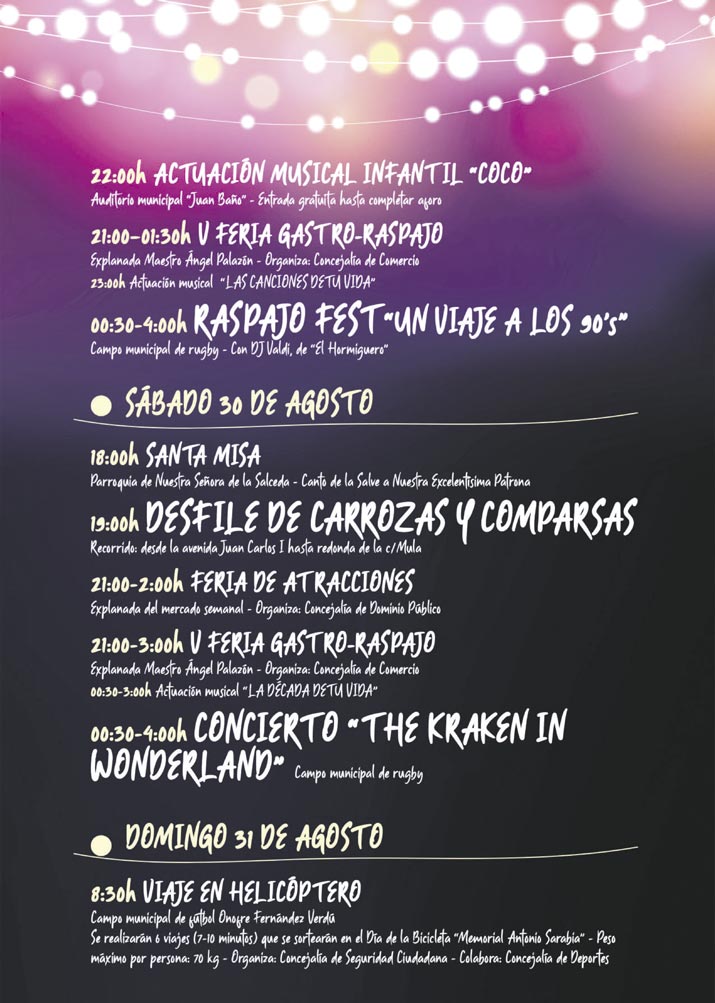 fiestas las torres de cotillas 2025 programa 7
