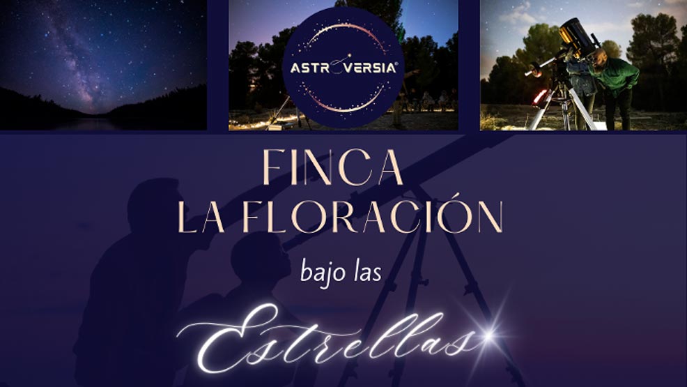 Finca La Floración bajo las estrellas