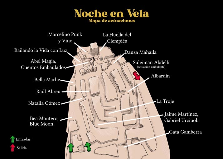 noche en vela aledo 2025 mapa