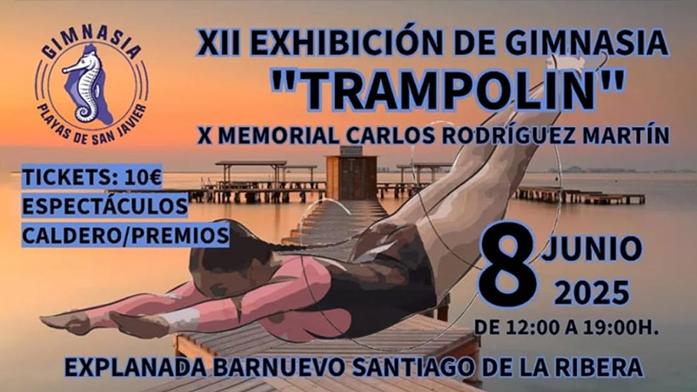 San Javier acoge la San Javier Cup y la XII Exhibición de Trampolín
