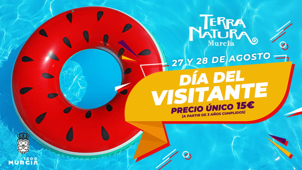 Día del visitante en Terra Natura Murcia en agosto