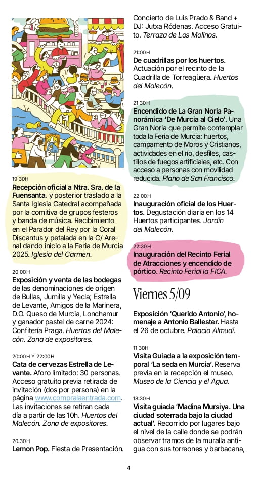 Programa Feria de Murcia 2025 page 0004