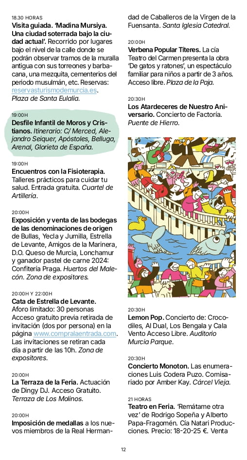Programa Feria de Murcia 2025 page 0012