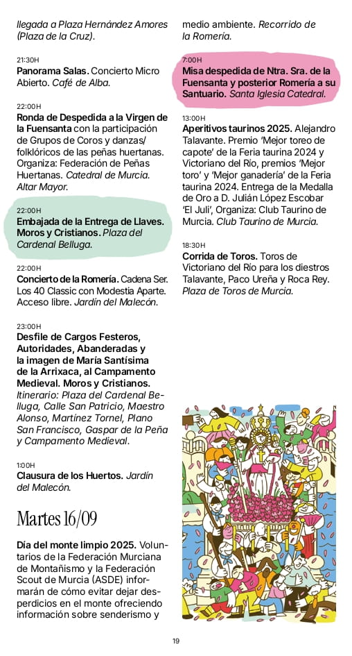 Programa Feria de Murcia 2025 page 0019