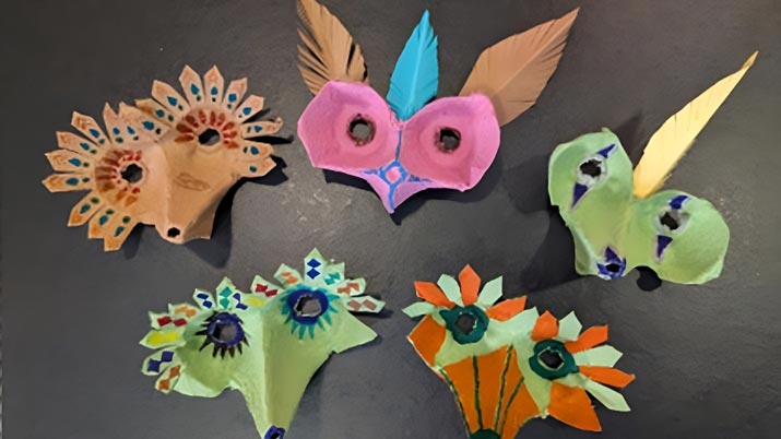 Taller de Carnaval en el MURAM