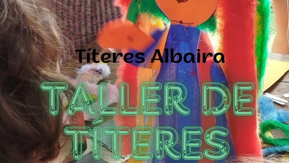 Taller de títeres en Cartagena Folk