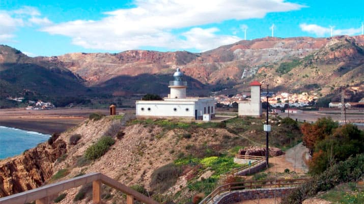 Faro de Portmán y Batería de La Chapa