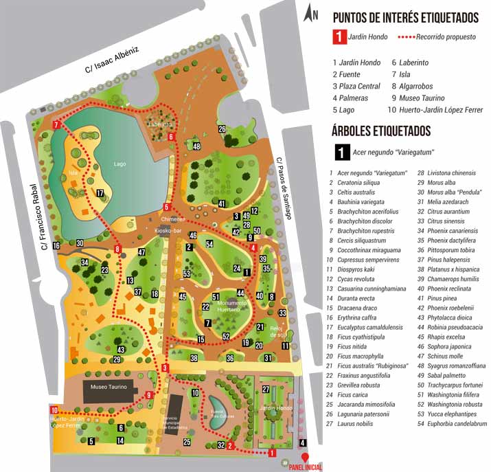 jardines de murcia salitre plano