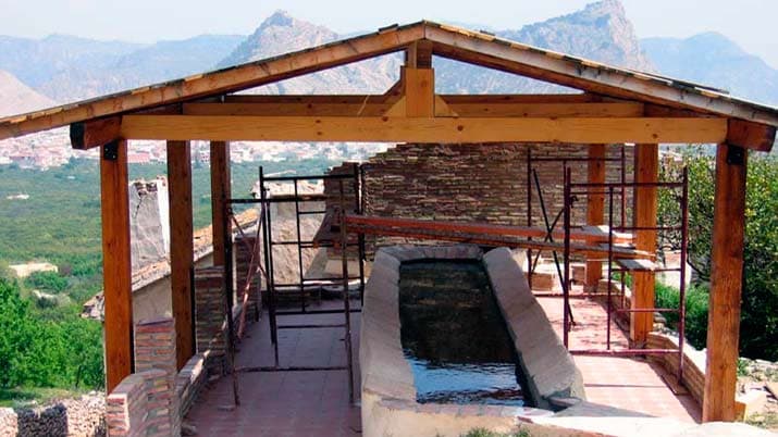 senda de los moriscos lavadero
