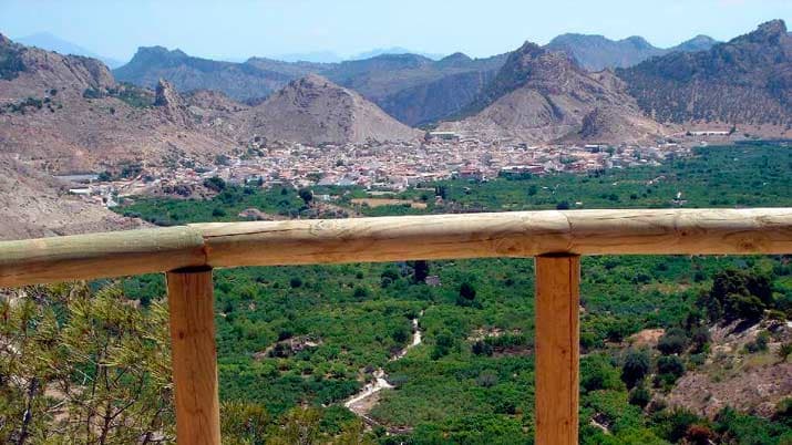senda de los moriscos mirador calera
