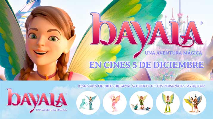 Consigue un pack de productos oficiales de la película Bayala