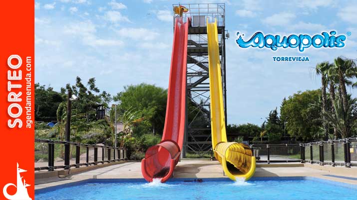 Sorteo de 2 paquetes VIP para Aquopolis Torrevieja