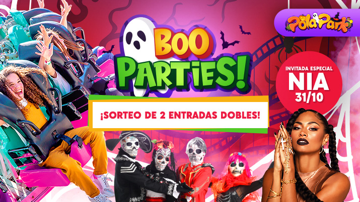 SORTEO de 2 entradas dobles para la Gran Fiesta de Halloween en Pola Park