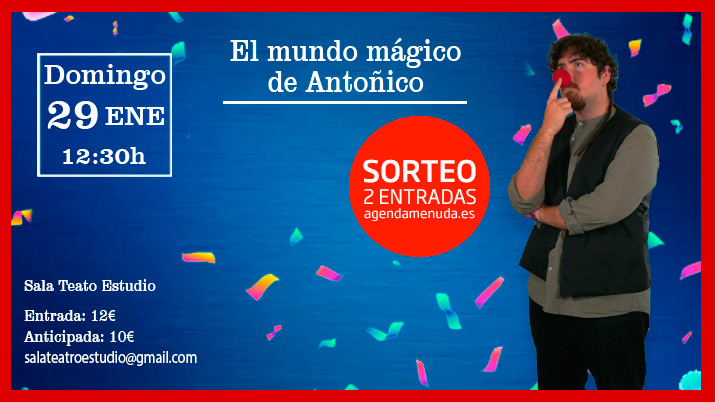 SORTEO de 2 entradas para