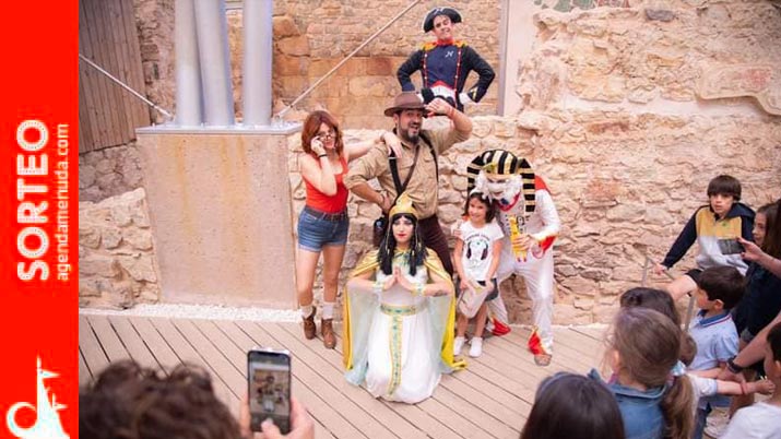 Sorteo de 1 entrada cuádruple al musical Teo y el sarcófago mágico