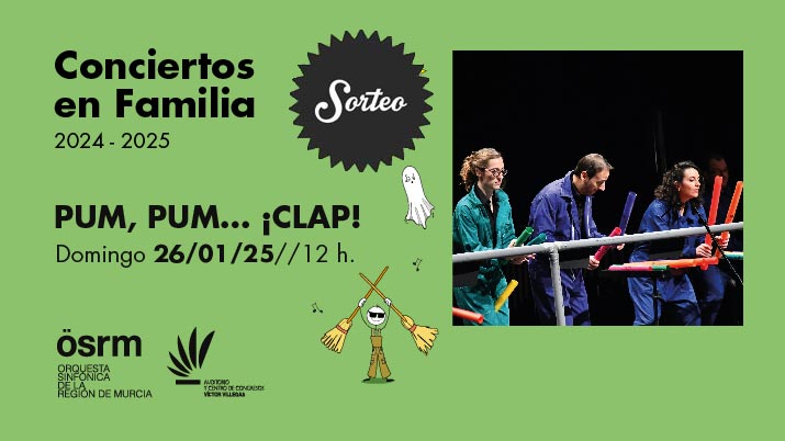 SORTEO 'Pum, Pum... ¡Clap!' con la OSRM