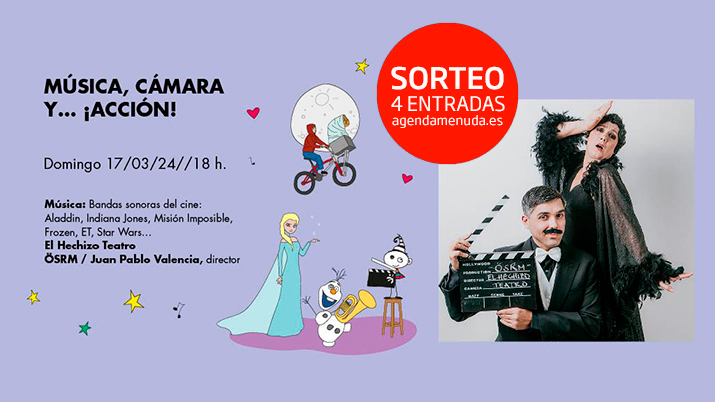 SORTEO Música, cámara y… ¡acción!