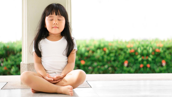 Yoga para niños en casa