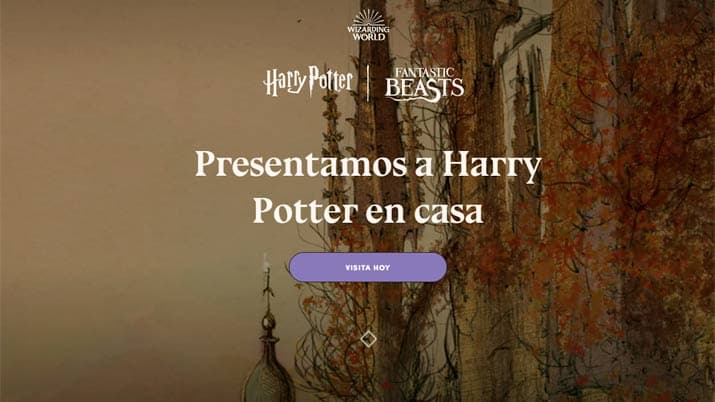 Harry Potter desde casa