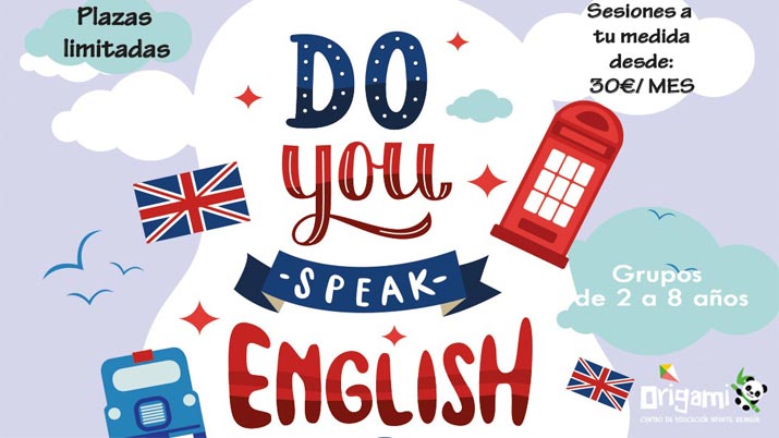Aprende inglés en ORIGAMI
