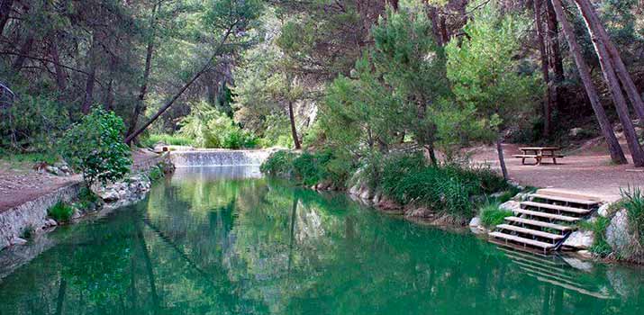 piscina natural rio alharabe moratalla
