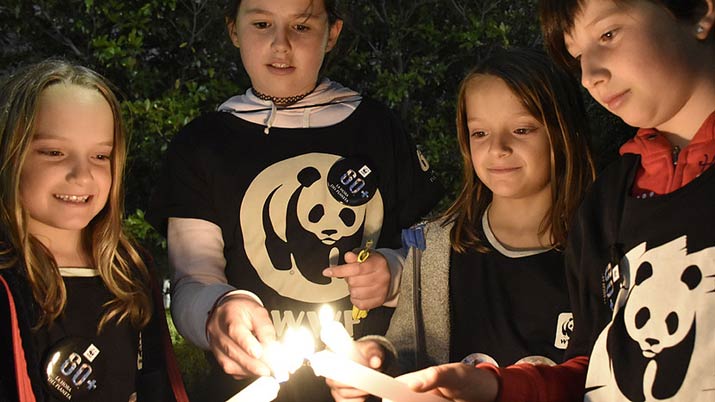 La hora del Planeta con niños 2018
