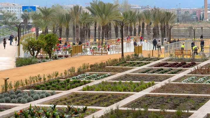La Alameda, el nuevo jardín de Murcia-Río