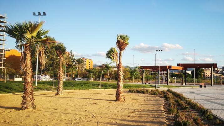 Churra y Santiago y Zaraiche estrenan una gran área verde