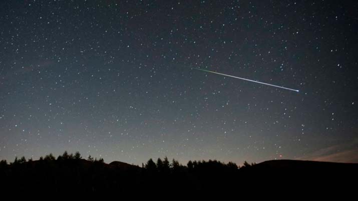 La lluvia de meteoros de las líridas