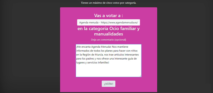 nominados madresfera 2019 3