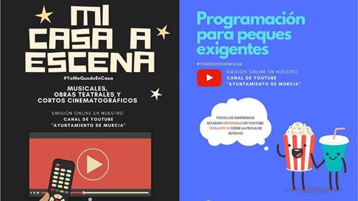 El Ayuntamiento de Murcia ameniza la cuarentena a un solo click