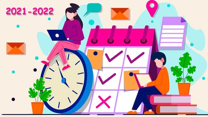 Calendario Escolar 2021-2022 Región de Murcia