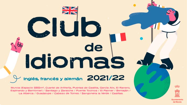 Clubes de Idiomas para jóvenes murcianos. Curso 2021/22