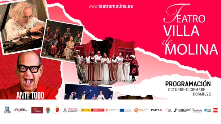 Programación Teatro Villa de Molina OCT-DIC 2022