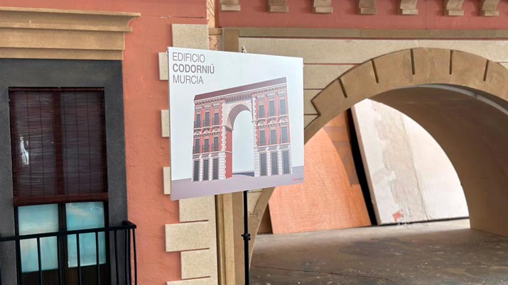 Una réplica del Palacio de Codorniú dará la bienvenida a los Huertos del Malecón